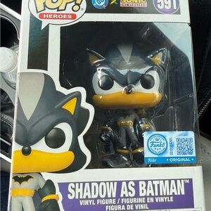 Funko Pop! Shadow as Batman Vinyl Figure - Black, Yellow, Gray, Purple